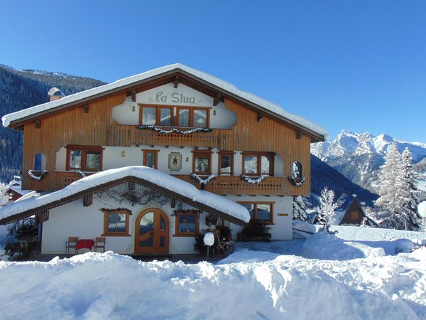 Foto invernale di presentazione La Stua - Garni-Hotel 3 stelle