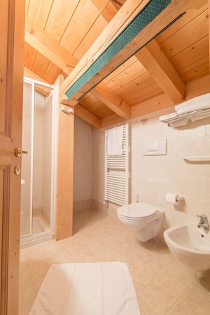 Foto del bagno Garni-Hotel La Stua