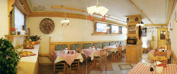 The common areas Garni (B&B) La Rondine