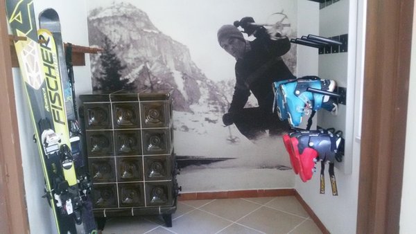 La skiroom Hotel Edelweiss