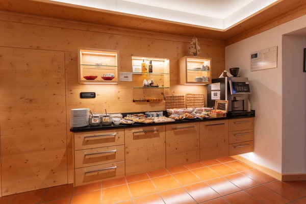 The breakfast Hotel Edelweiss