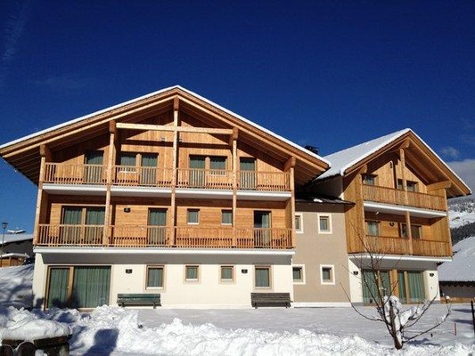 Foto Außenansicht Ferienwohnungen Bel Pre