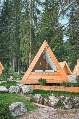 Foto Außenansicht Camping Sass Dlacia