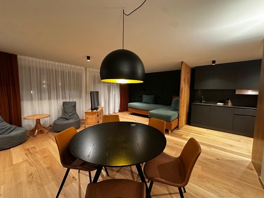 The living area Apartments Ciasa Milandura