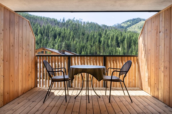 Photo of the balcony Ciasa Milandura