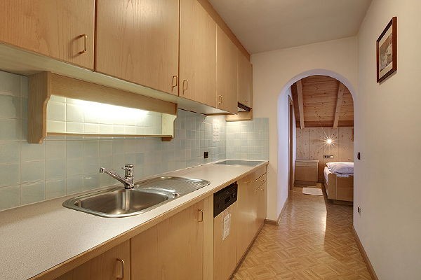 Foto della cucina Ciasa Pré Giaron