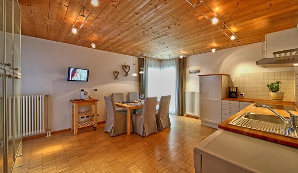 Foto della cucina La Bercia Dolomites Chalet