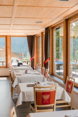 The restaurant Dobbiaco / Toblach Kirchenwirt