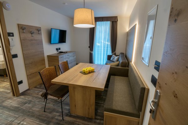 La zona giorno Albergo Dimaro