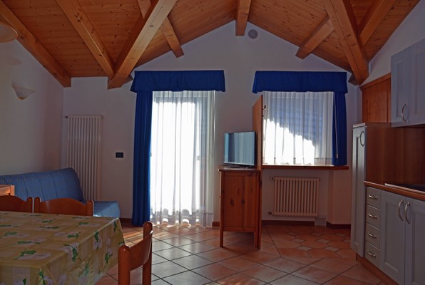 La zona giorno Residence Villa Bonetei