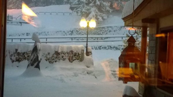 Foto esterno in inverno Gran Baita