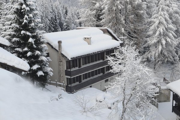 Foto invernale di presentazione Residence Mirtillo Rosso