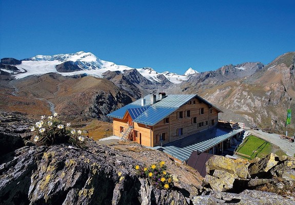 Foto Außenansicht Marteller Hütte