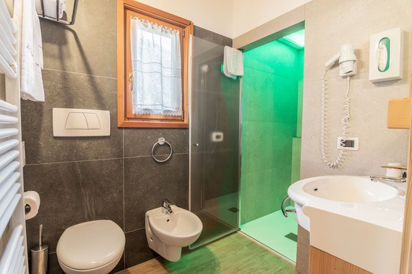 Foto del bagno Hotel Genzianella