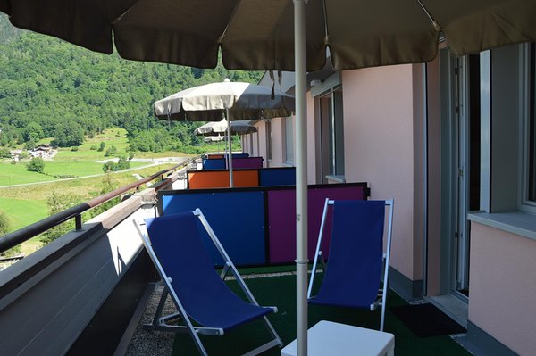 Photo of the balcony Vacanze Casa - Marilleva 900