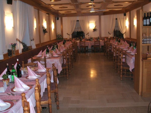 Il ristorante Pellizzano Cova