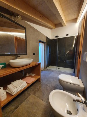 Foto del bagno Hotel Ortles