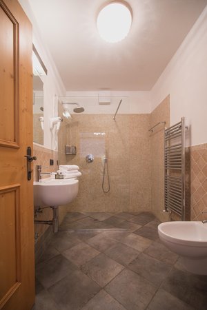 Foto del bagno Hotel Centrale