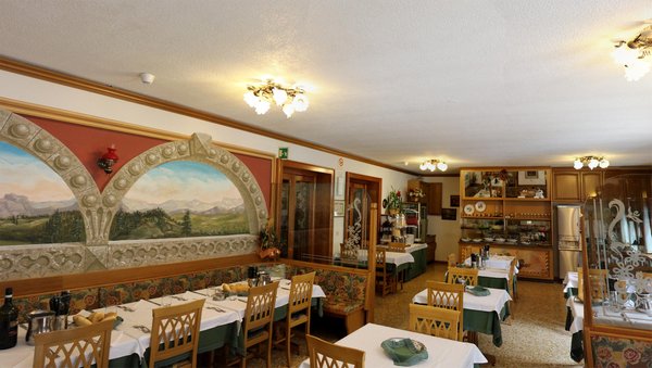 Il ristorante Peio Terme Residence Hotel Santa Maria - piscina e wellness
