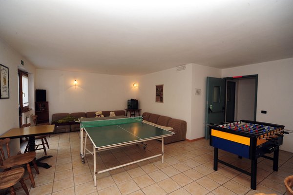 La sala giochi Sport Hotel Stella Alpina