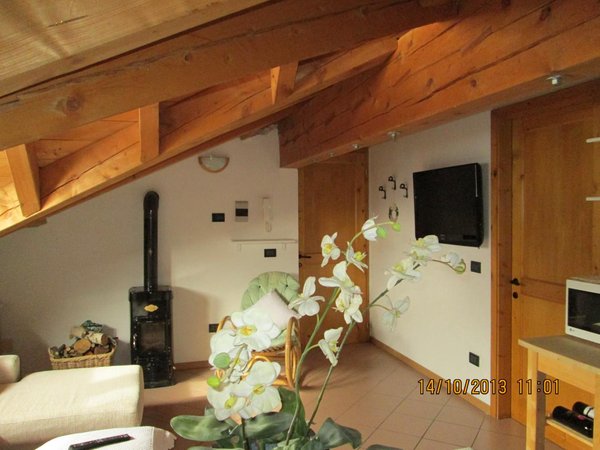 La zona giorno Appartamenti Casa Donatella