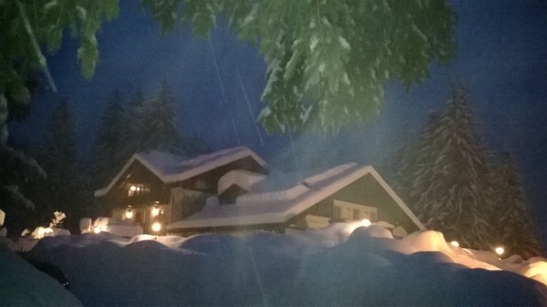 Photo exteriors in winter Baita Velon