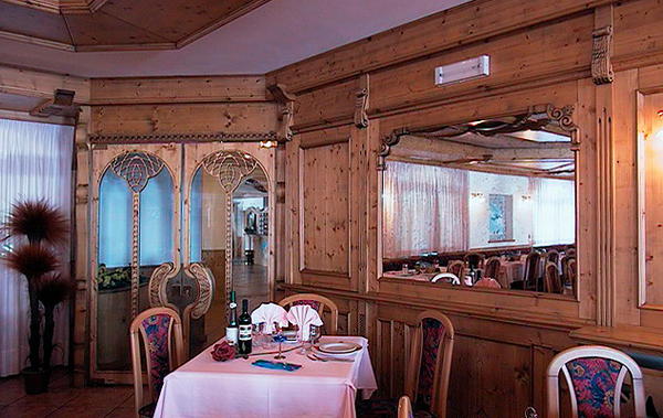 Das Restaurant Passo Tonale Gardenia