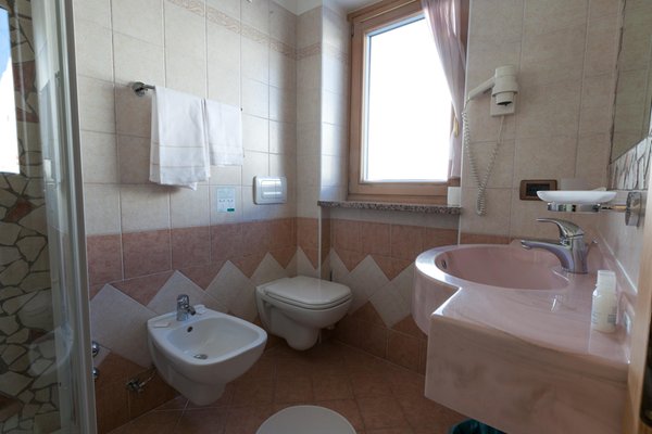 Foto del bagno Hotel Sporting