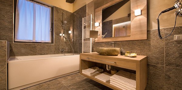 Foto del bagno Hotel Adamello