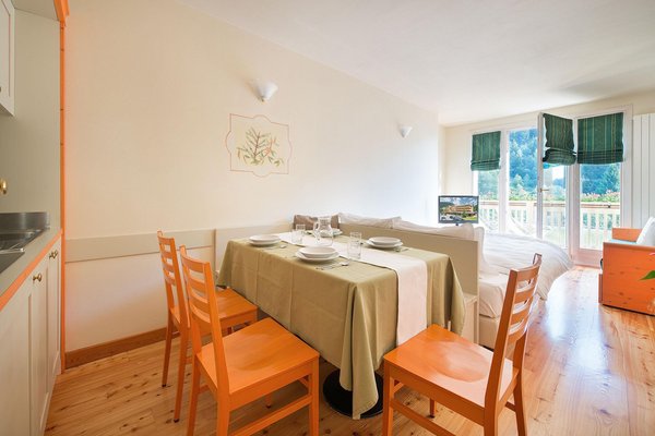 La zona giorno Residence Club Ponte di Legno - Aparthotel 4 stelle