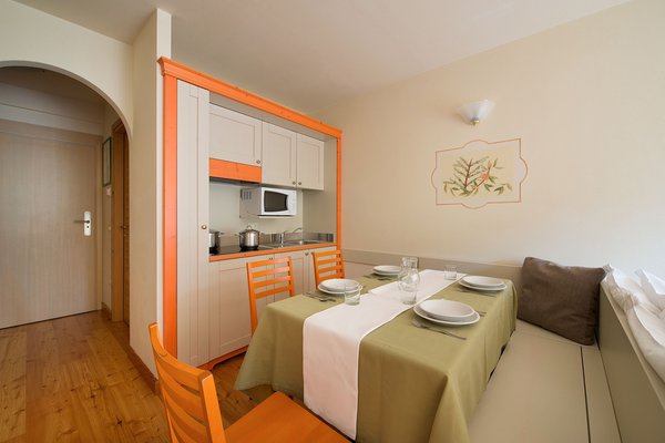 La zona giorno Residence Club Ponte di Legno - Aparthotel 4 stelle