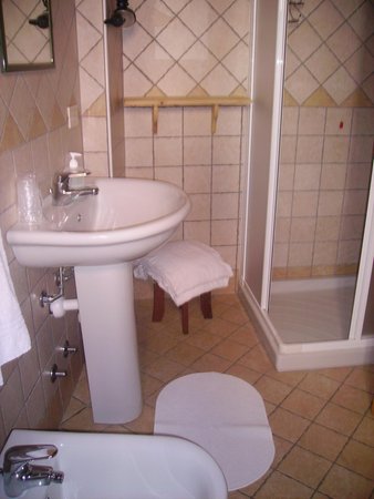 Foto del bagno Camere in agriturismo Belotti