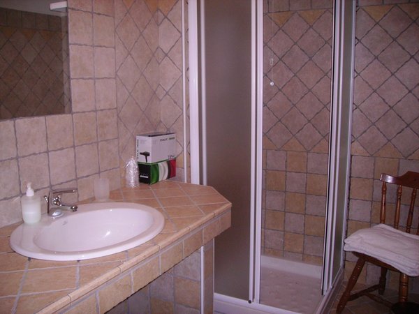 Foto del bagno Camere in agriturismo Belotti