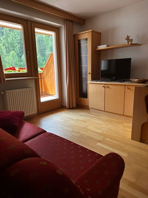 La zona giorno Residence Haus Aster