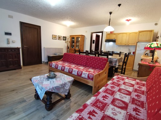 The living area Real estate agency AlpenSole - Folgarida