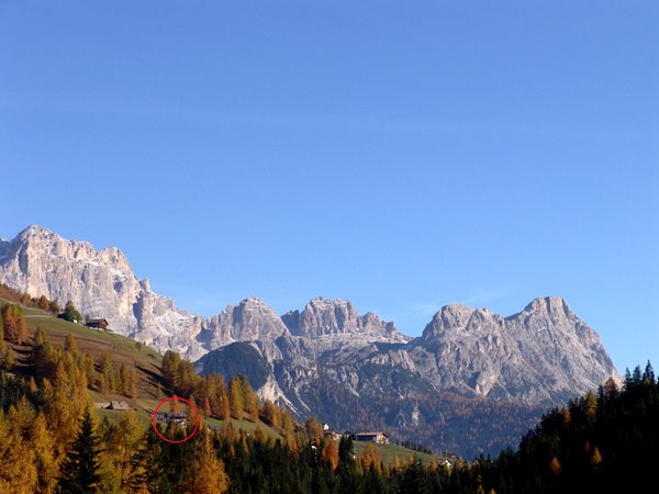 La posizione Appartamenti Serghela San Cassiano