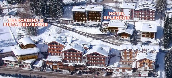 Position Hotel Splendor Folgarida