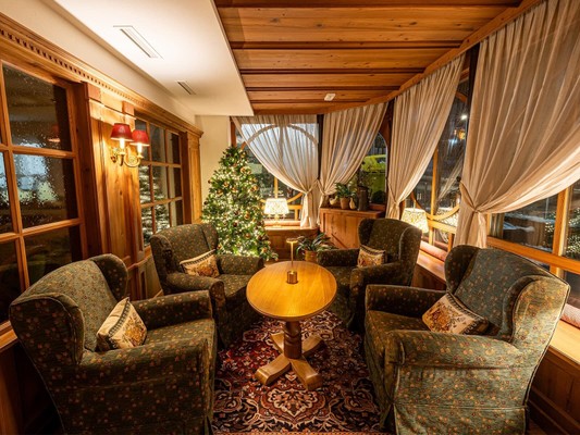 Le parti comuni Alpen Suite Hotel