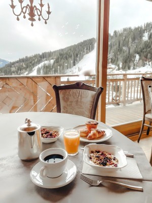 La colazione Hotel Cristal Palace