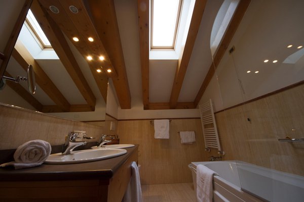 Foto del bagno Hotel Chalet All'Imperatore