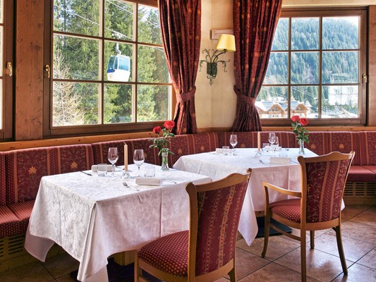 Il ristorante Madonna di Campiglio Bertelli
