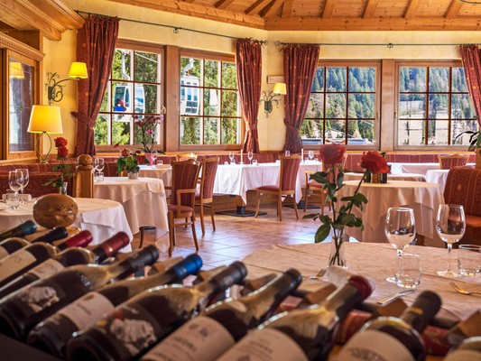 La cantina dei vini Madonna di Campiglio Bertelli