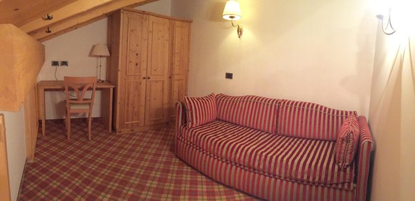 The living area Campiglio Bellavista - Hotel 4 stars