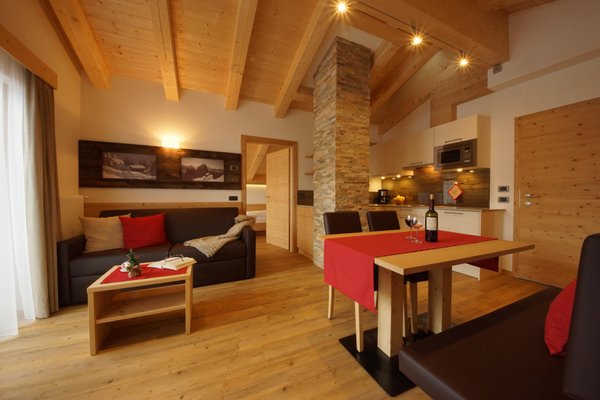 The living area Apartments Wallis