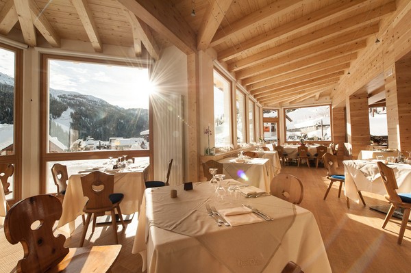 Il ristorante Madonna di Campiglio Dahu
