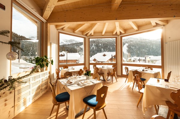 Il ristorante Madonna di Campiglio Dahu