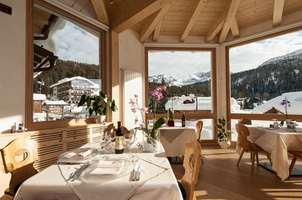 Il ristorante Madonna di Campiglio Dahu