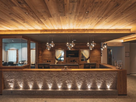 Foto della reception