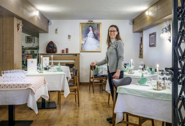 The restaurant Madonna di Campiglio Europa