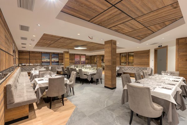 The restaurant Madonna di Campiglio Rosengarten